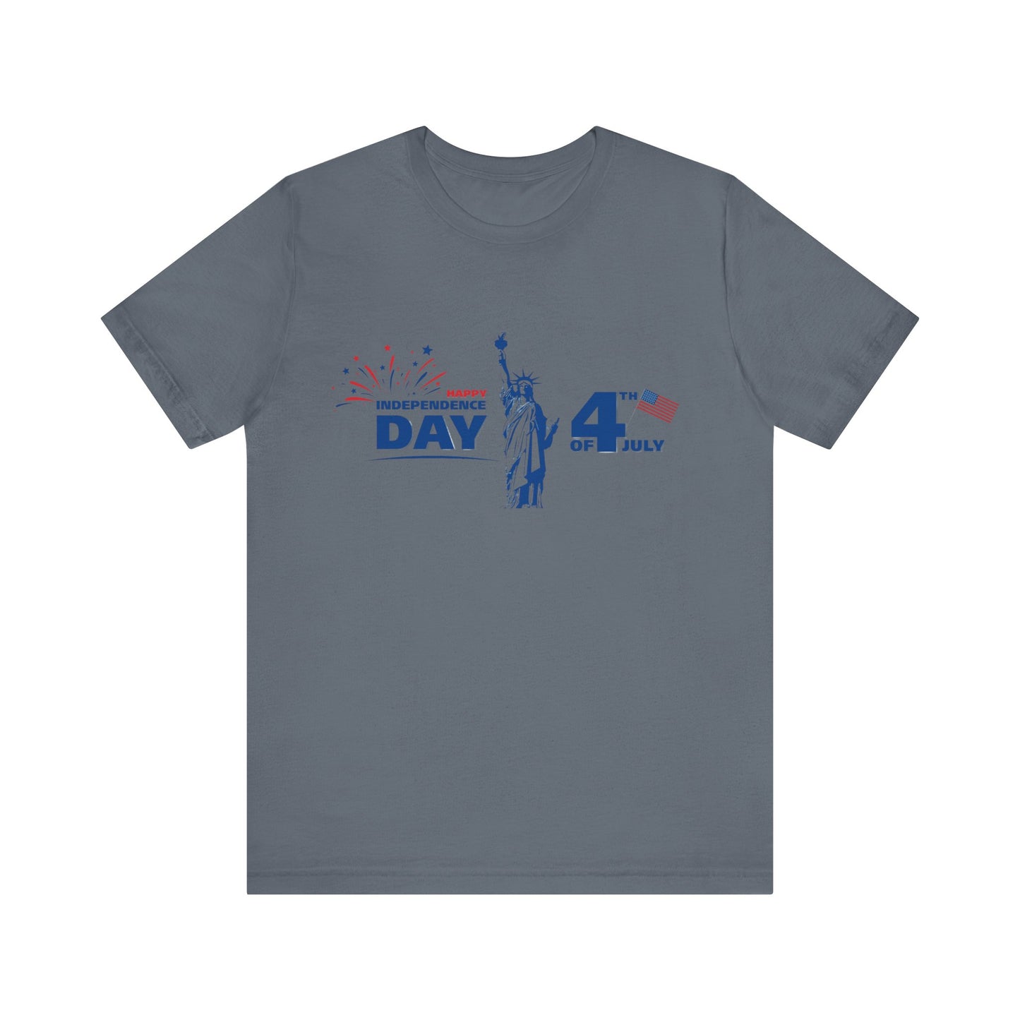 Independence Day 4th of July  Unisex Jersey Short Sleeve Tee