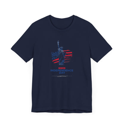 Independence Day 4th of July  Unisex Jersey Short Sleeve Tee