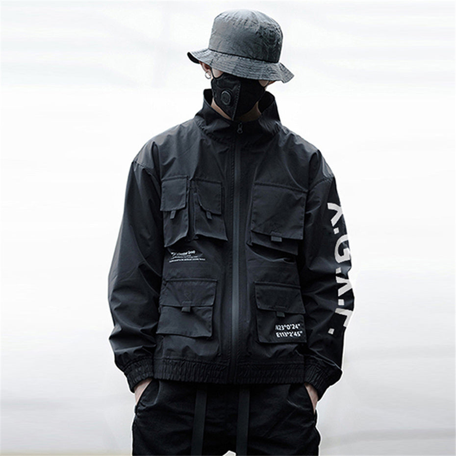 Multi-pocket tactical jacket