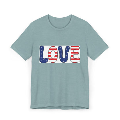 "LOVE" Unisex Jersey T-Shirt