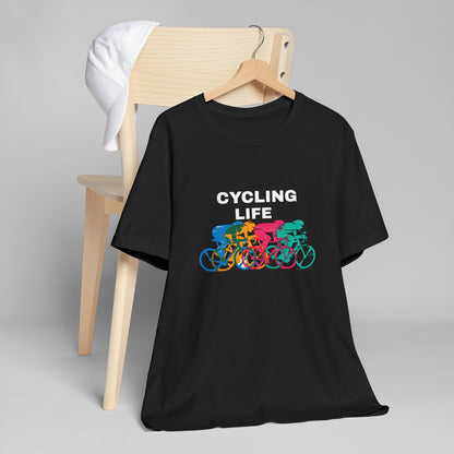 Cycling Life  Unisex Jersey T-Shirt