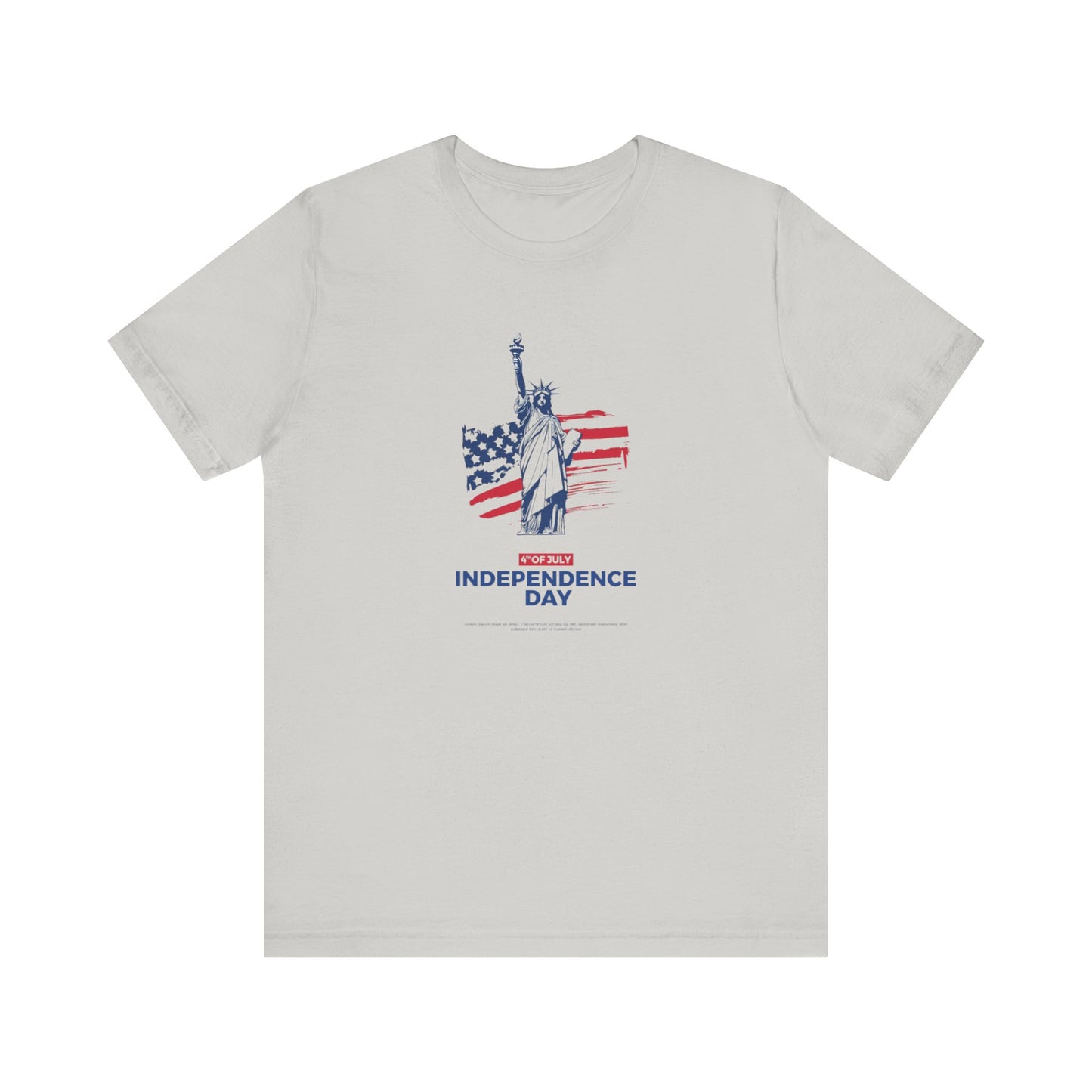 Independence Day 4th of July  Unisex Jersey Short Sleeve Tee