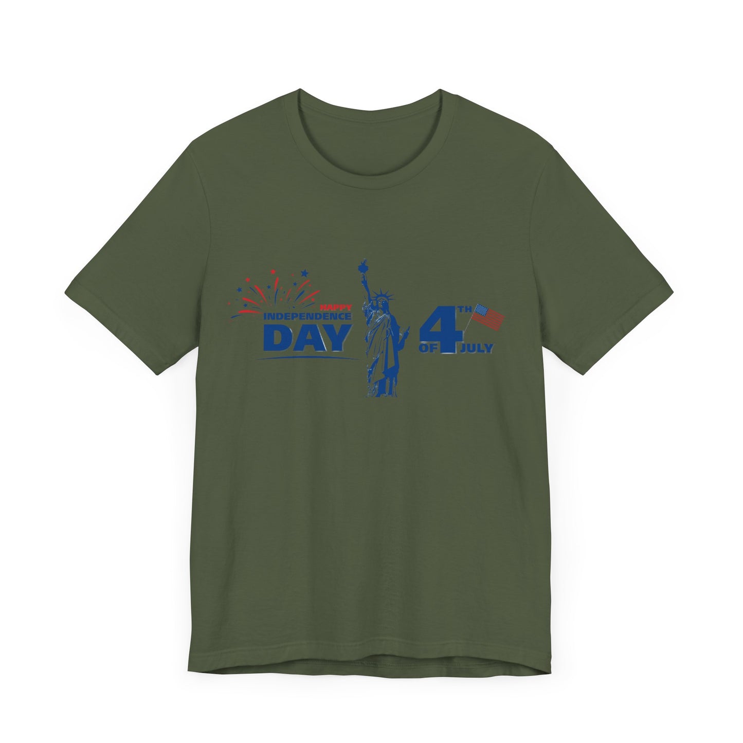 Independence Day 4th of July  Unisex Jersey Short Sleeve Tee