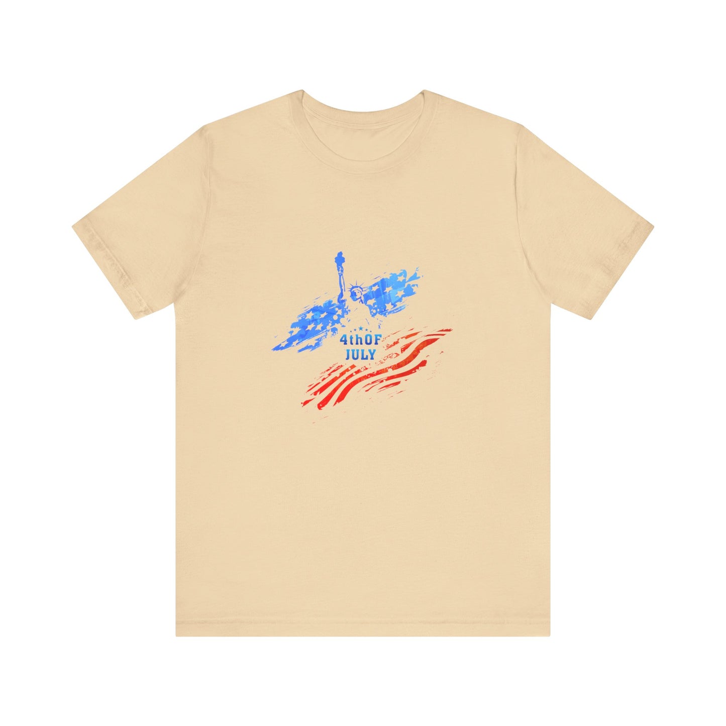 Independence Day 4th of July Unisex Jersey Short Sleeve Tee