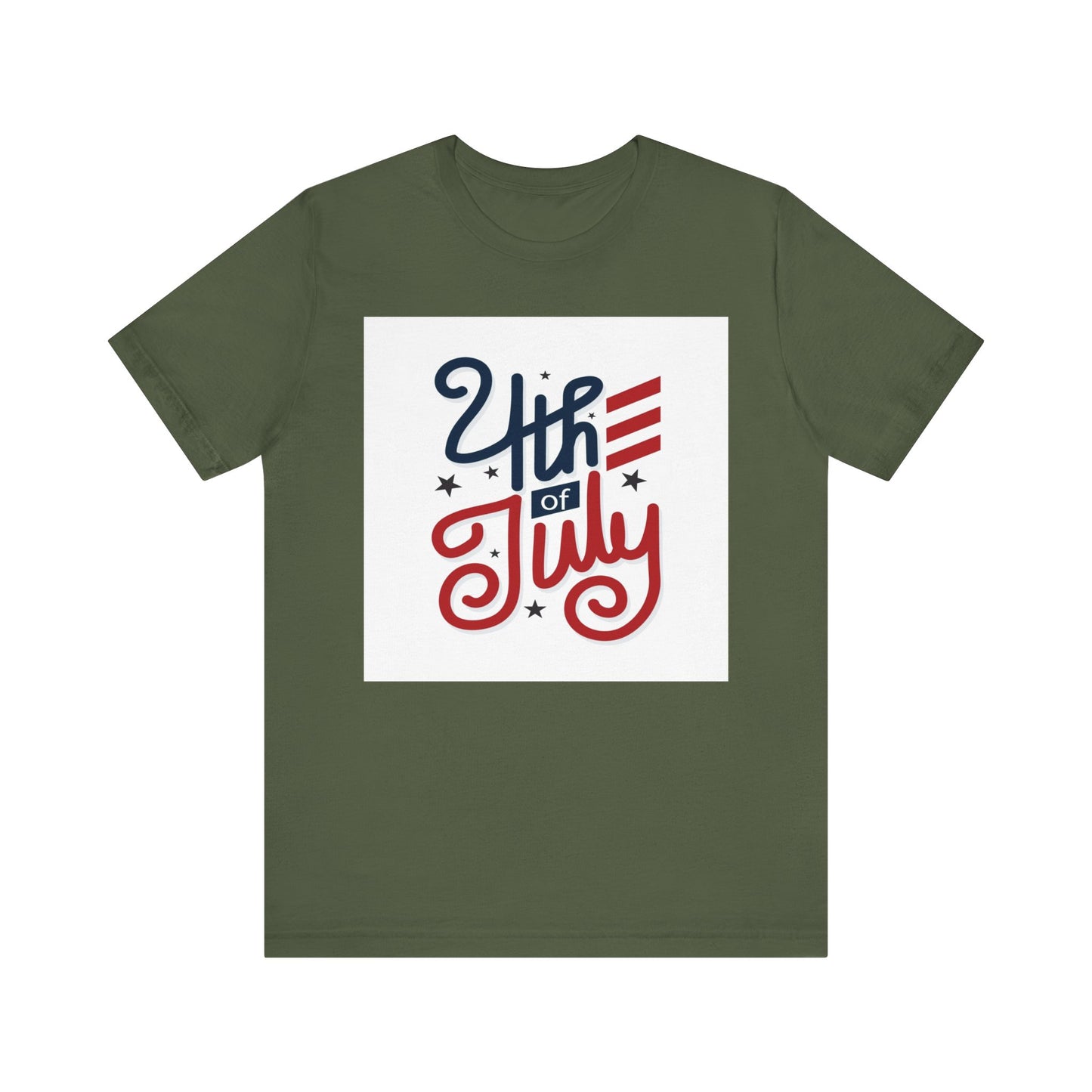 Independence Day 4th of July  Unisex Jersey Short Sleeve Tee