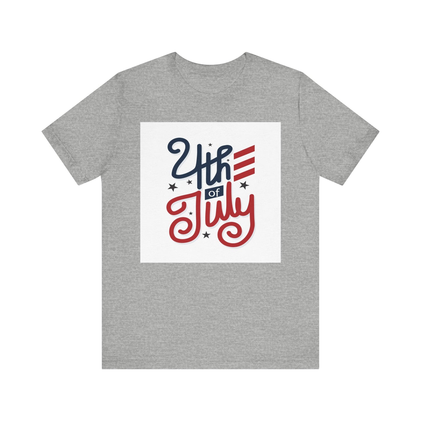 Independence Day 4th of July  Unisex Jersey Short Sleeve Tee