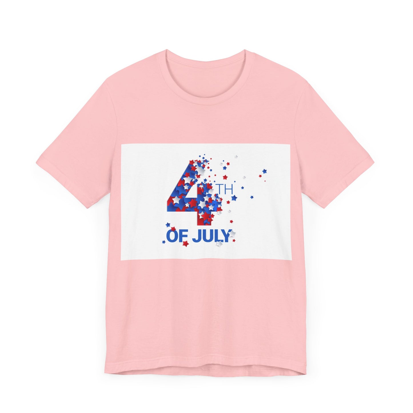 Independence Day 4th of July  Unisex Jersey Short Sleeve Tee