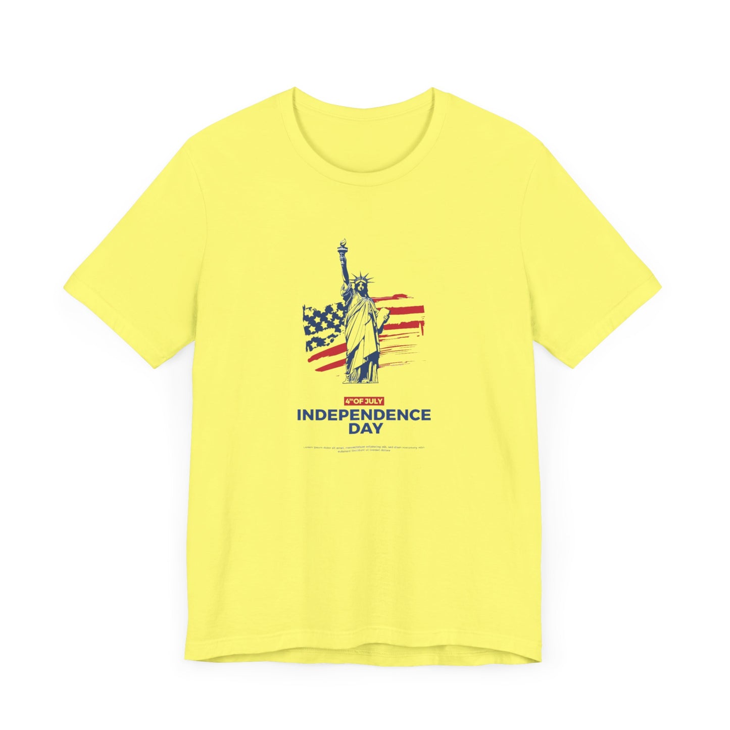 Independence Day 4th of July  Unisex Jersey Short Sleeve Tee