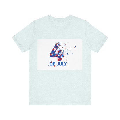 Independence Day 4th of July  Unisex Jersey Short Sleeve Tee