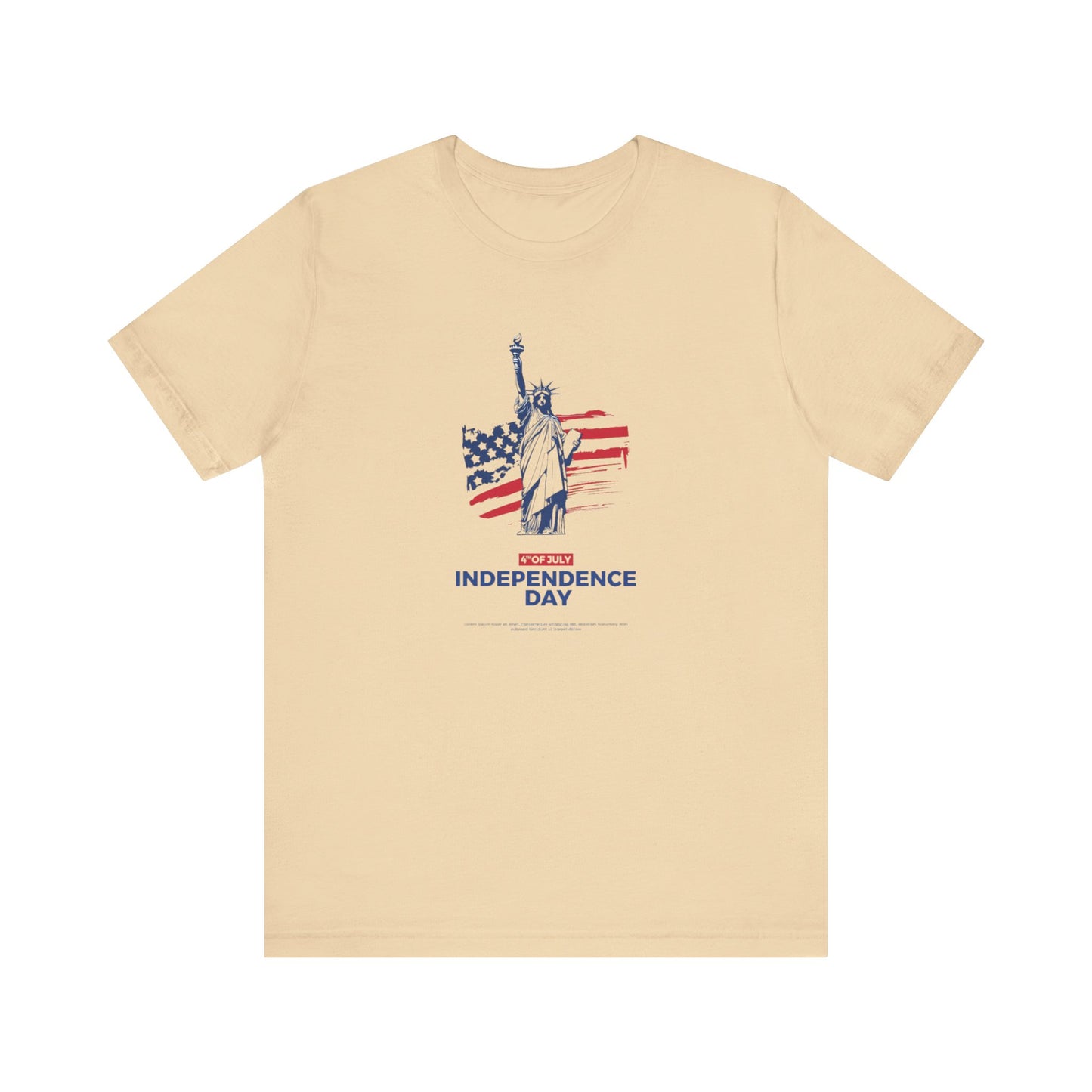 Independence Day 4th of July  Unisex Jersey Short Sleeve Tee