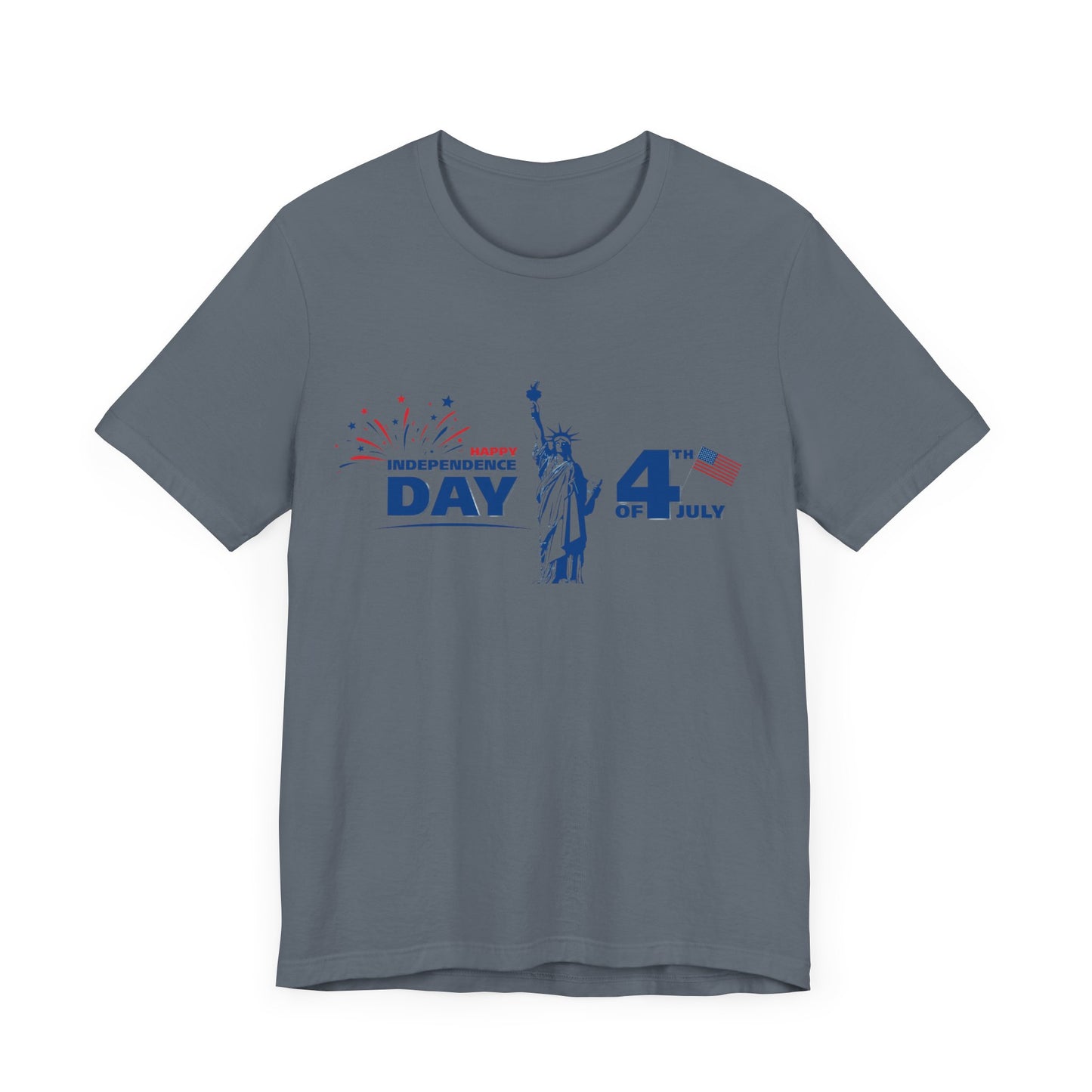 Independence Day 4th of July  Unisex Jersey Short Sleeve Tee