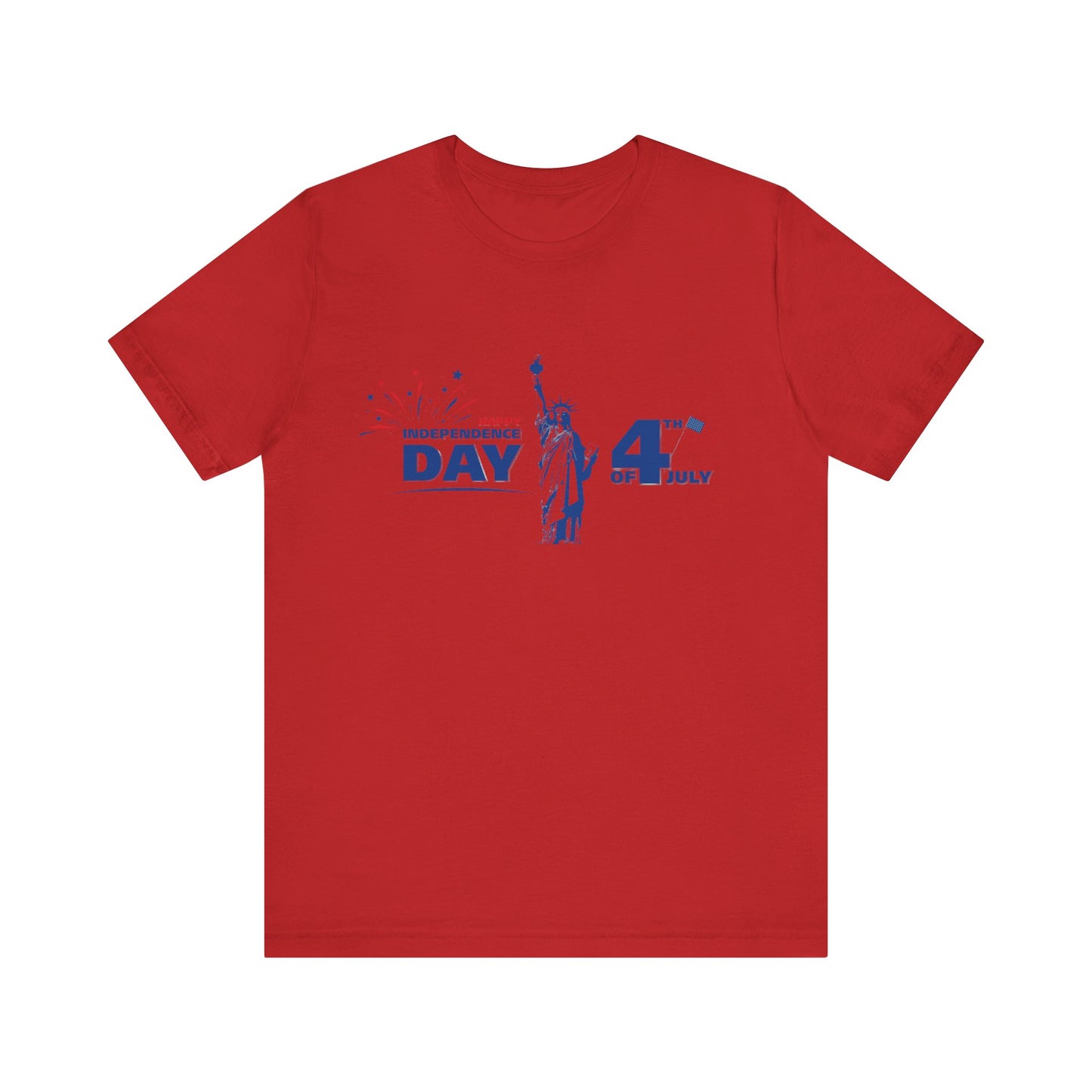 Independence Day 4th of July  Unisex Jersey Short Sleeve Tee