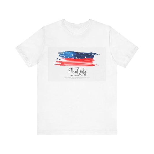 Independence Day 4th of July  Unisex Jersey Short Sleeve Tee