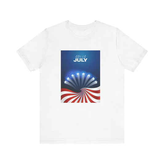 Independence Day 4th of July Unisex Jersey Short Sleeve Tee