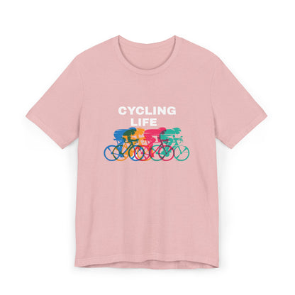 Cycling Life  Unisex Jersey T-Shirt