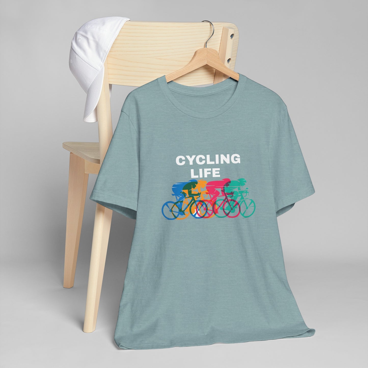 Cycling Life  Unisex Jersey T-Shirt