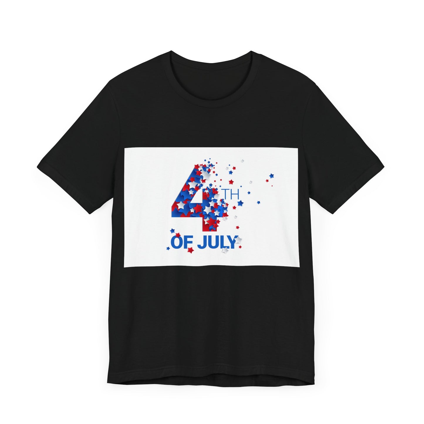 Independence Day 4th of July  Unisex Jersey Short Sleeve Tee