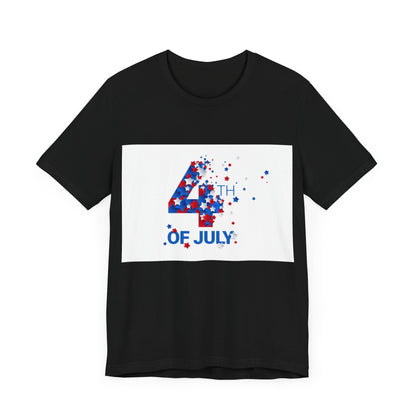 Independence Day 4th of July  Unisex Jersey Short Sleeve Tee