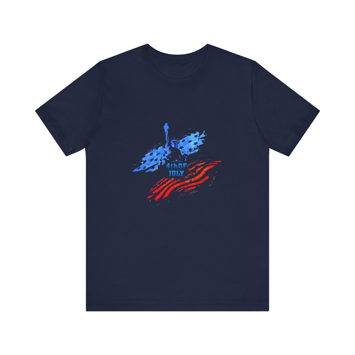 Independence Day 4th of July Unisex Jersey Short Sleeve Tee