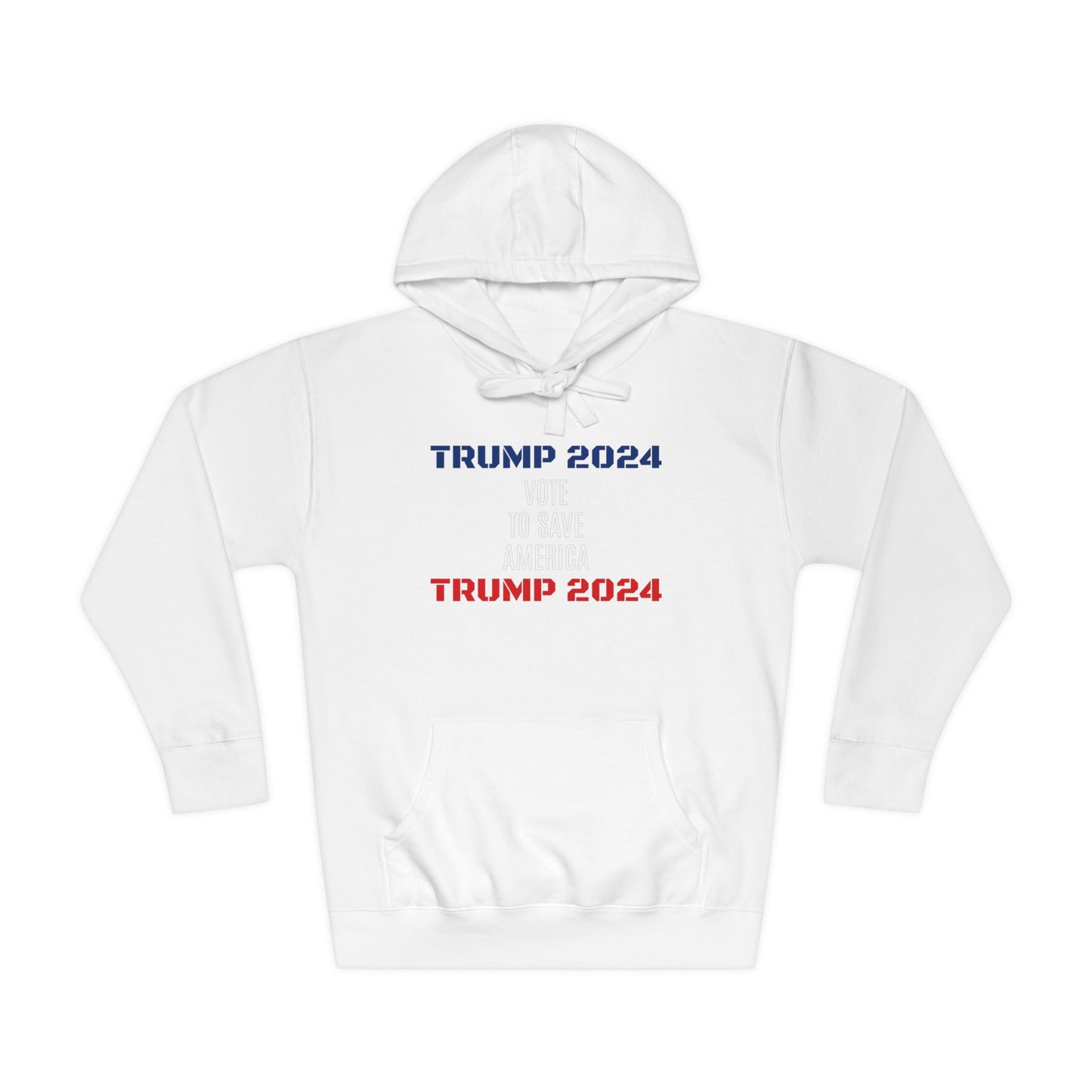 TRUMP 2024  Unisex Fleece Hoodie