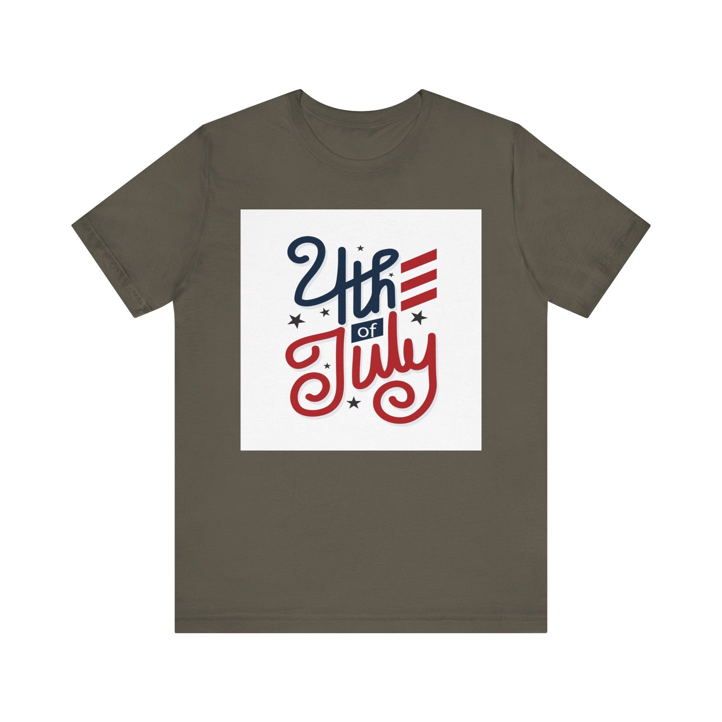 Independence Day 4th of July  Unisex Jersey Short Sleeve Tee