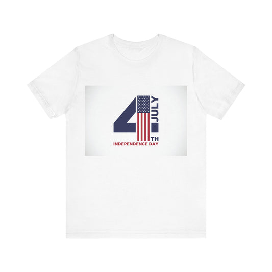 Independence Day 4th of July  Unisex Jersey Short Sleeve Tee