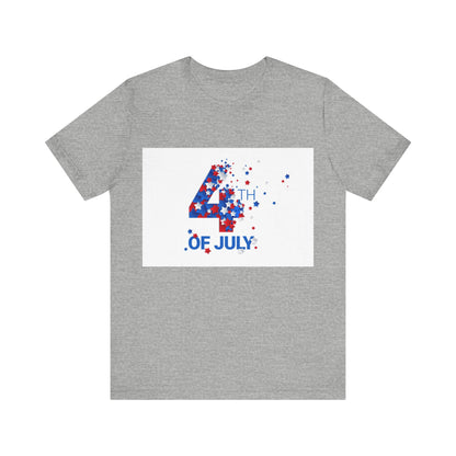 Independence Day 4th of July  Unisex Jersey Short Sleeve Tee