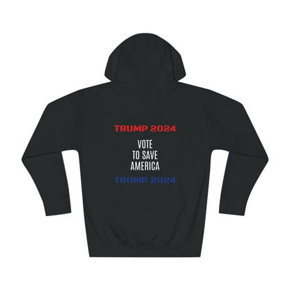 TRUMP 2024  Unisex Fleece Hoodie