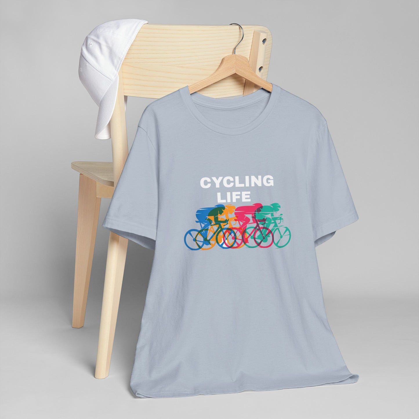 Cycling Life  Unisex Jersey T-Shirt