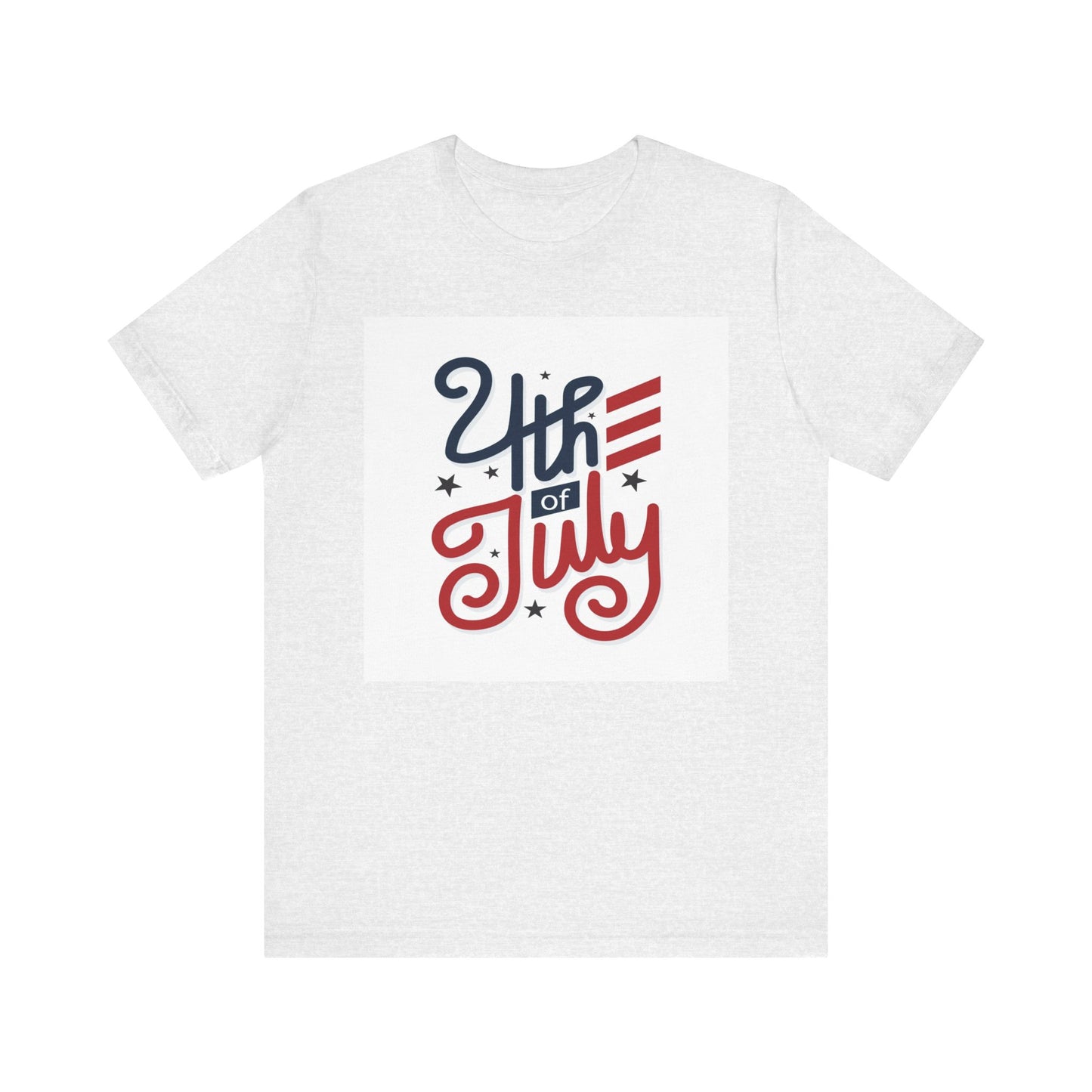 Independence Day 4th of July  Unisex Jersey Short Sleeve Tee