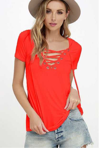 V-neck T-shirt