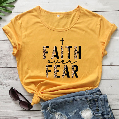 Ladies T-shirt, Retro T-shirt With Inspirational Bible Verses, Religious Jesus Church Ladies T-shirt