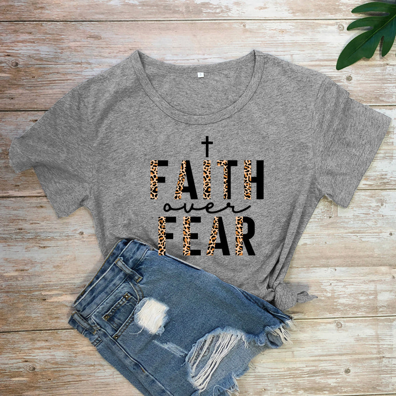 Ladies T-shirt, Retro T-shirt With Inspirational Bible Verses, Religious Jesus Church Ladies T-shirt