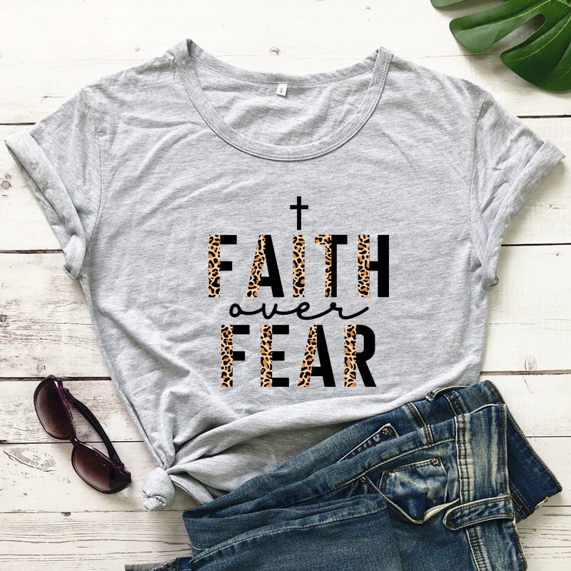 Ladies T-shirt, Retro T-shirt With Inspirational Bible Verses, Religious Jesus Church Ladies T-shirt