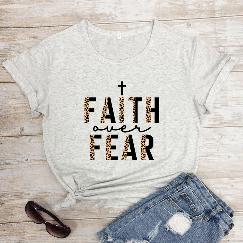 Ladies T-shirt, Retro T-shirt With Inspirational Bible Verses, Religious Jesus Church Ladies T-shirt