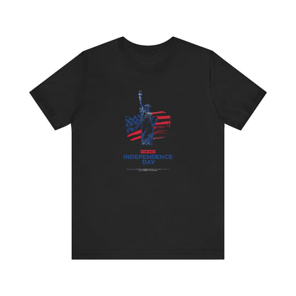 Independence Day 4th of July  Unisex Jersey Short Sleeve Tee