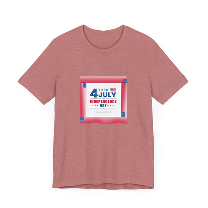 Independence Day 4th of July  Unisex Jersey Short Sleeve Tee