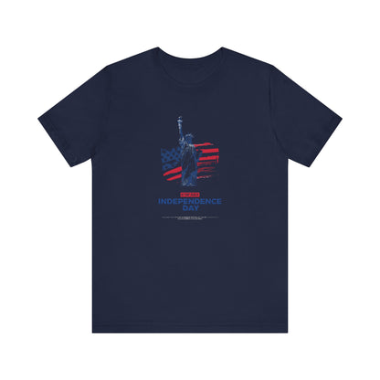 Independence Day 4th of July  Unisex Jersey Short Sleeve Tee