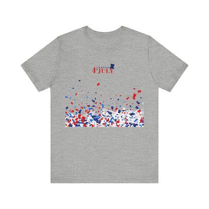 4th of July -Unisex Jersey Short Sleeve Tee