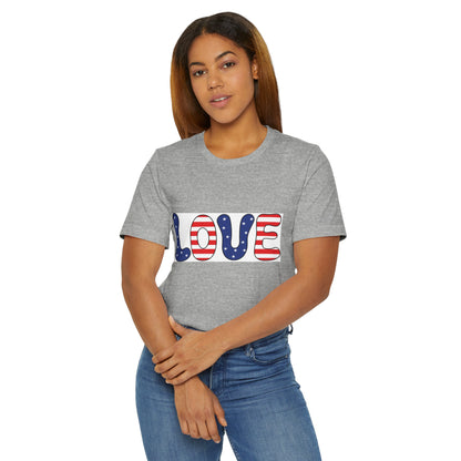 "LOVE" Unisex Jersey T-Shirt