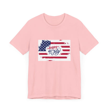 Independence Day 4th of July  Unisex Jersey Short Sleeve Tee