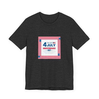 Independence Day 4th of July  Unisex Jersey Short Sleeve Tee