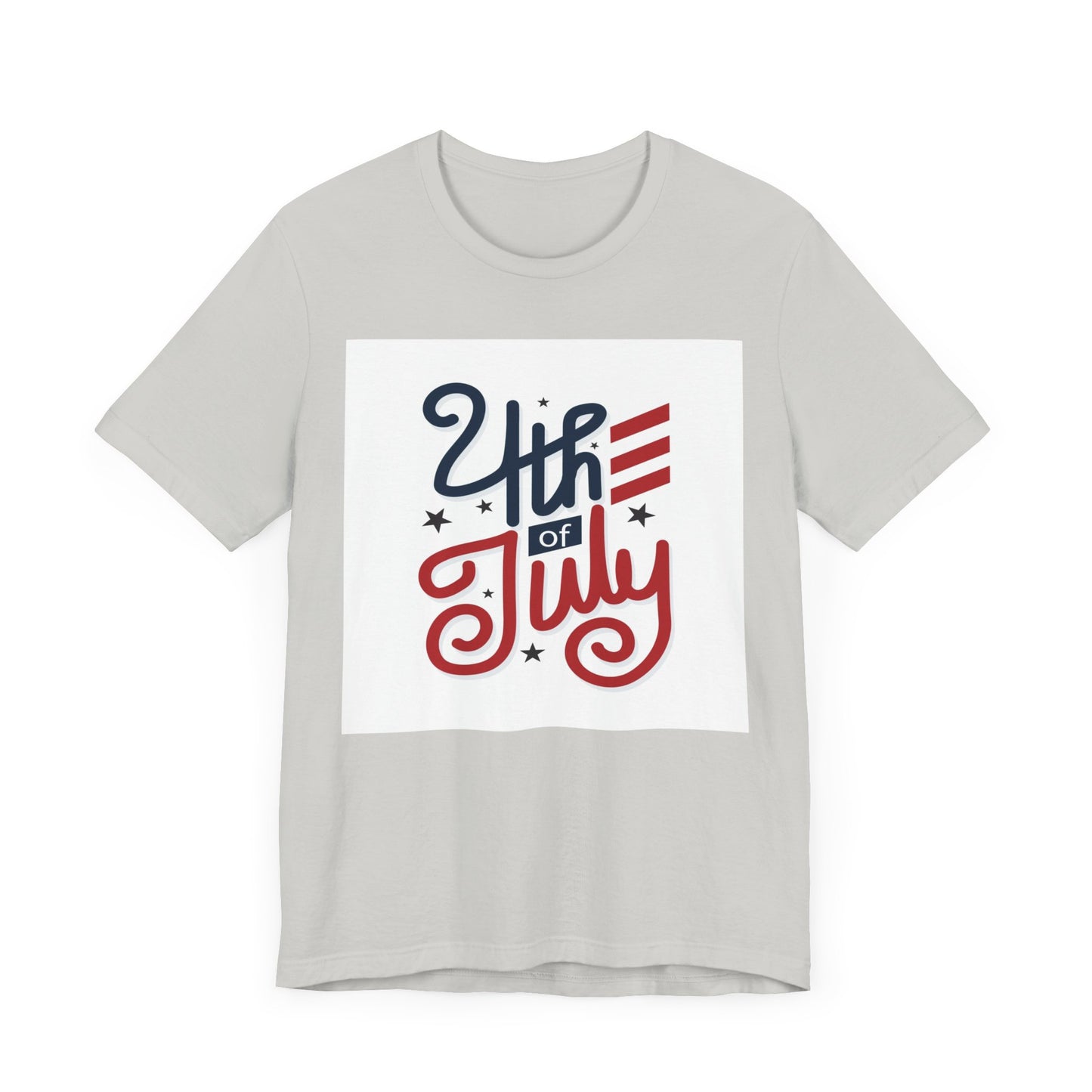 Independence Day 4th of July  Unisex Jersey Short Sleeve Tee