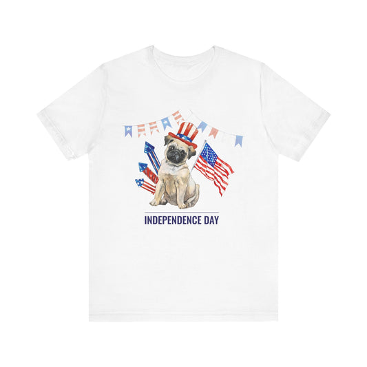 Independence Day 4th of July  Unisex Jersey Short Sleeve Tee