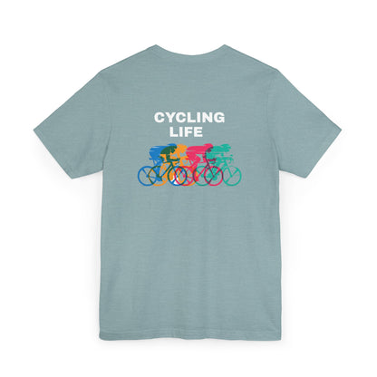 Cycling Life  Unisex Jersey T-Shirt