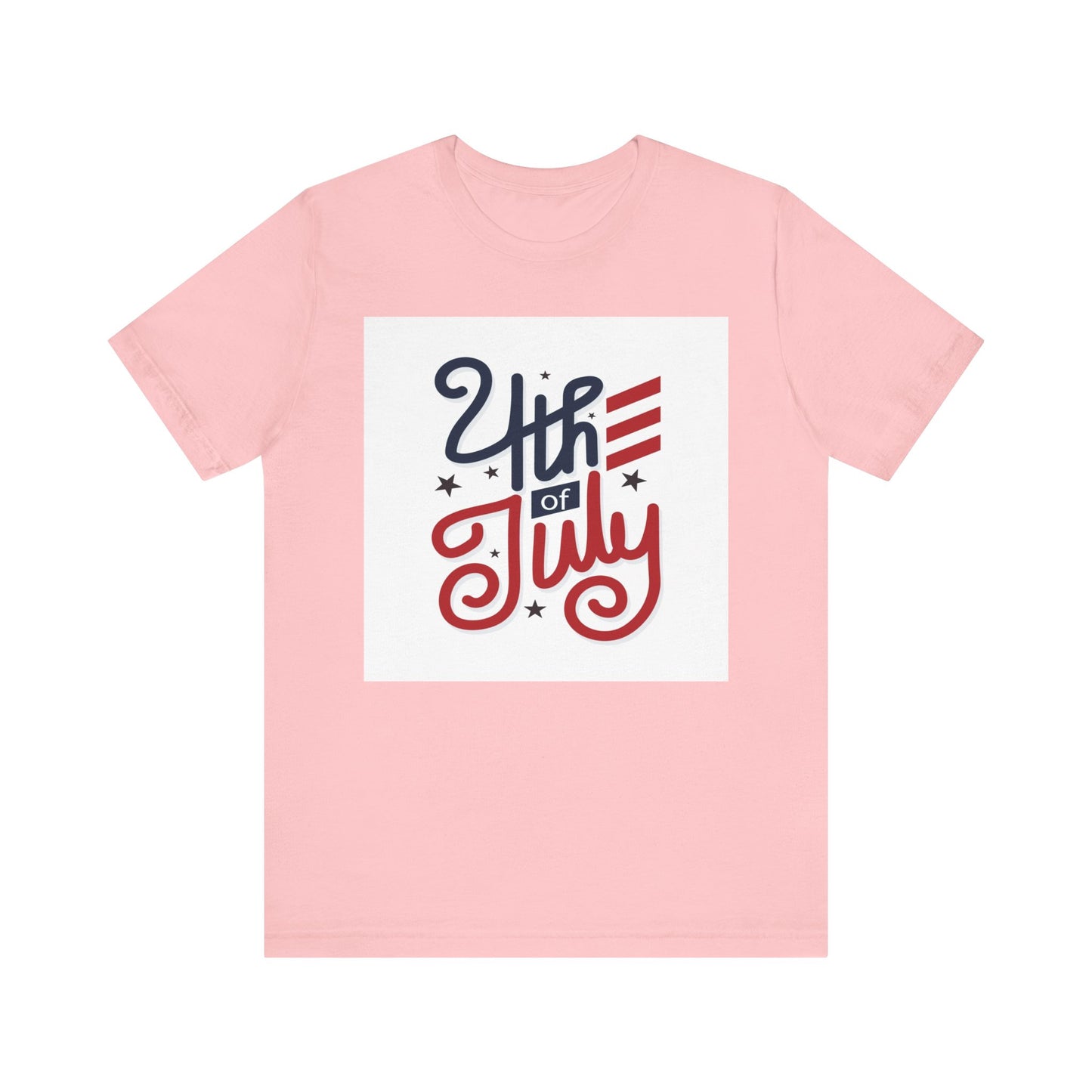 Independence Day 4th of July  Unisex Jersey Short Sleeve Tee