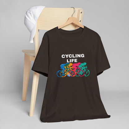 Cycling Life  Unisex Jersey T-Shirt