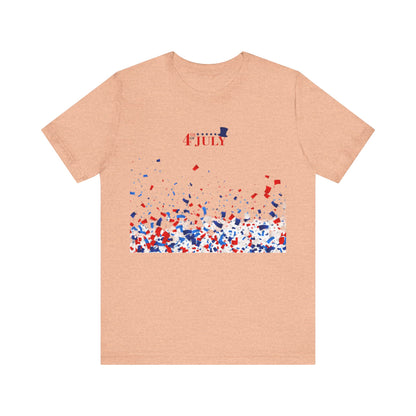 4th of July -Unisex Jersey Short Sleeve Tee