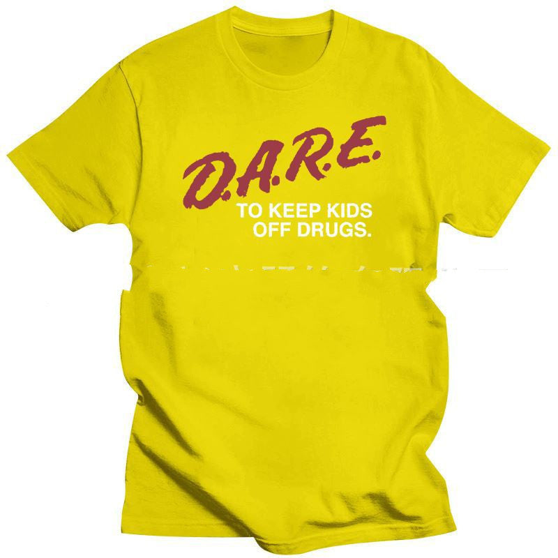 Letter DARE Men's And Women's T-shirts