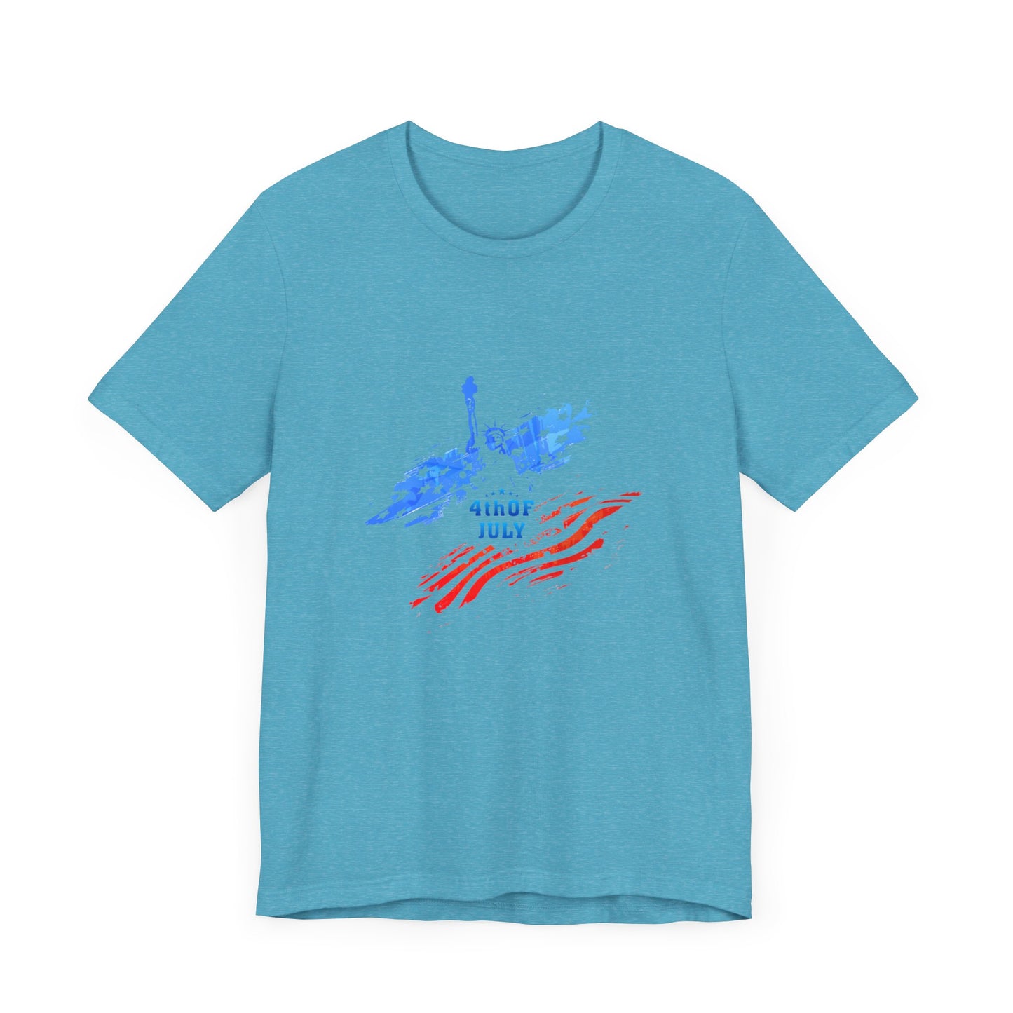 Independence Day 4th of July Unisex Jersey Short Sleeve Tee